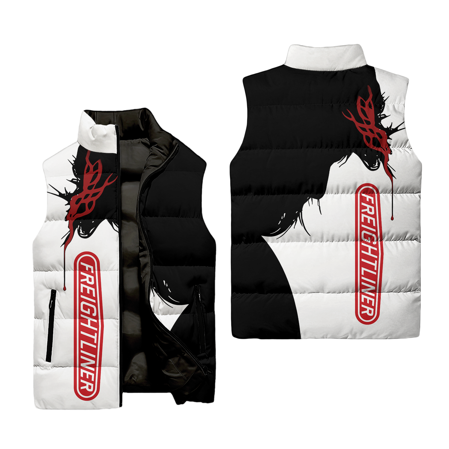 Freightliner Sleeveless Puffer Jacket USPL1682