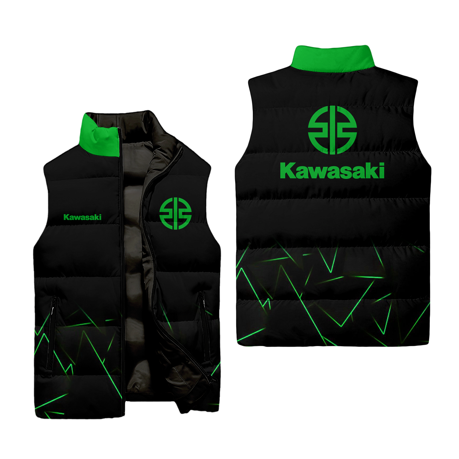 Kawasaki Sleeveless Puffer Jacket USPL916