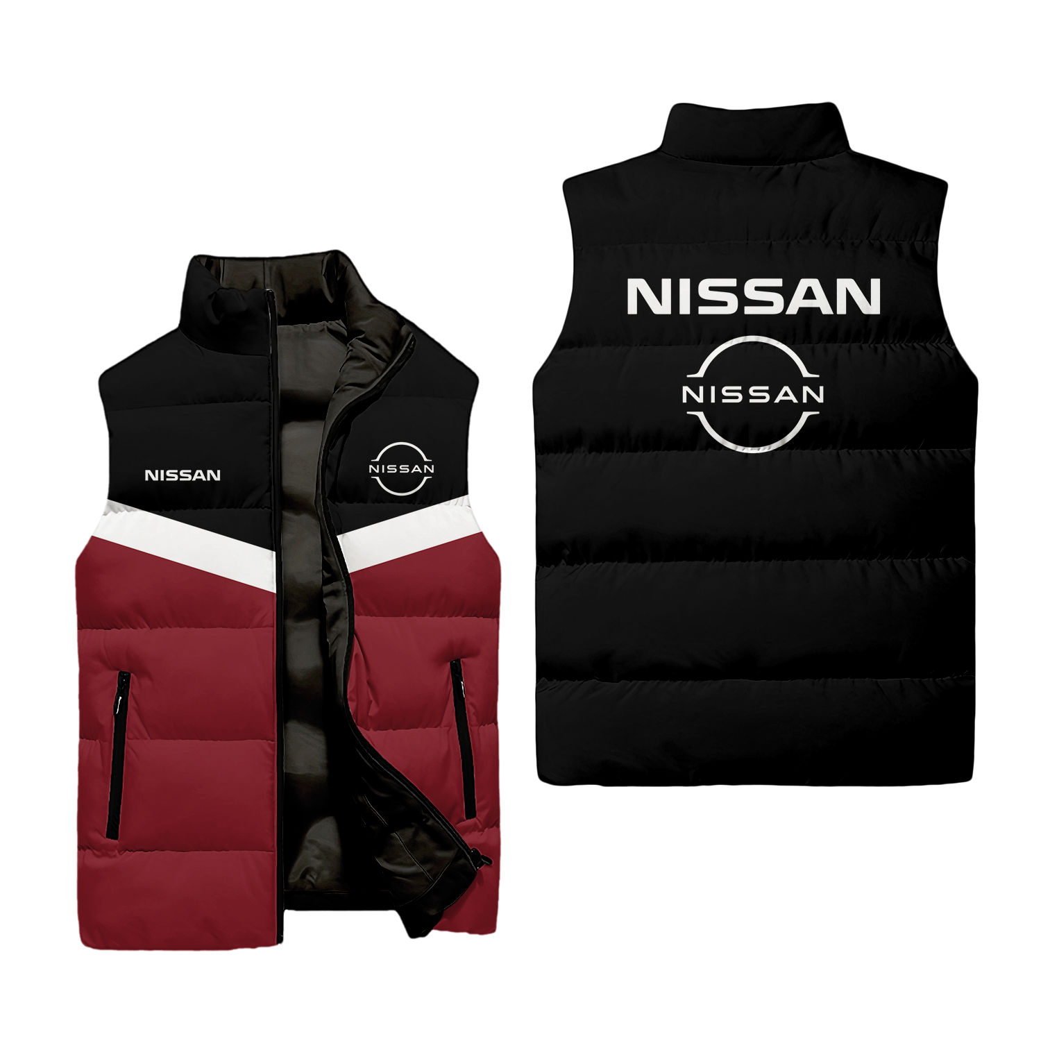 Nissan Sleeveless Puffer Jacket USPL1148