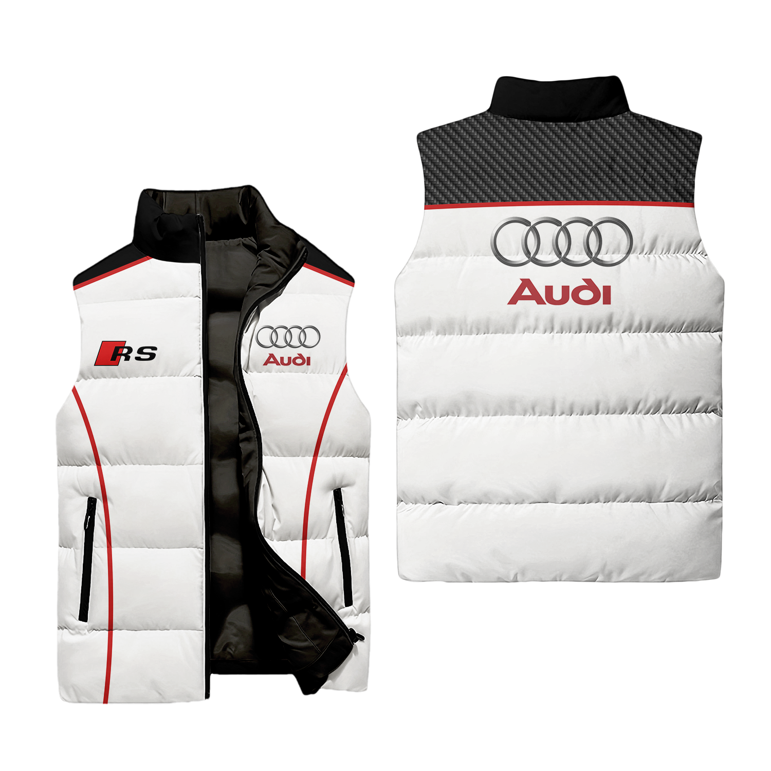 Audi Sleeveless Puffer Jacket USPL748