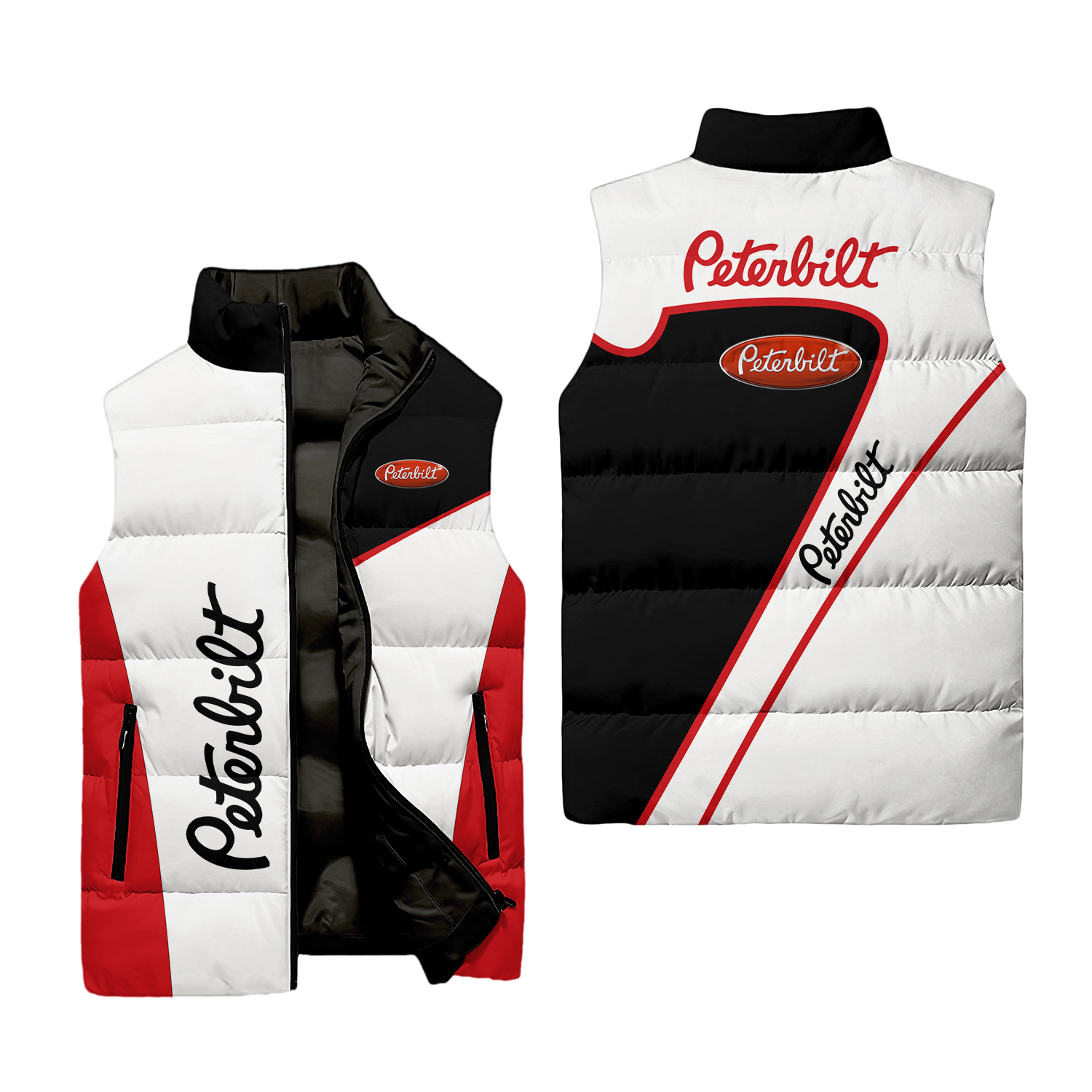 Peterbilt Sleeveless Puffer Jacket USPL1710
