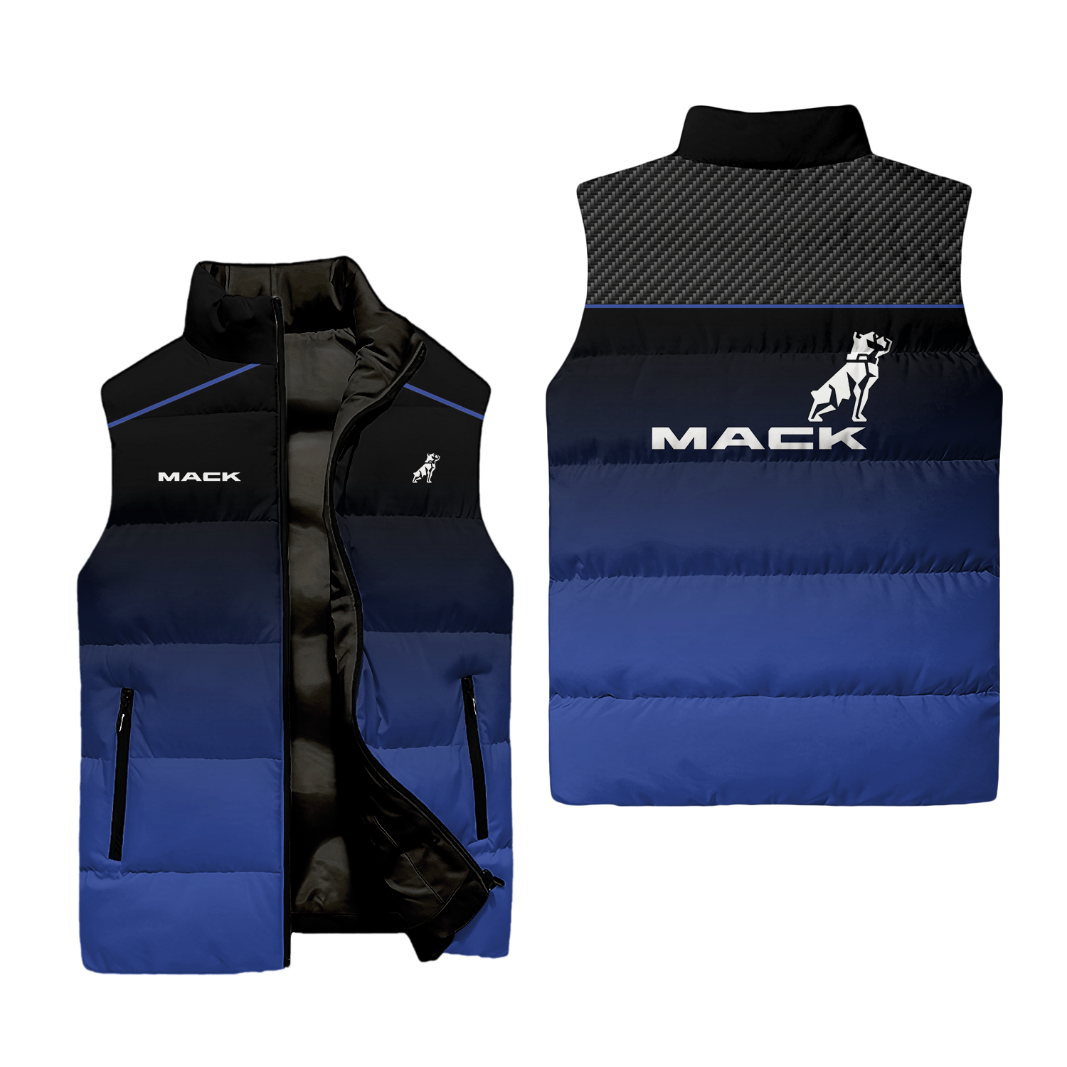 Mack Trucks Sleeveless Puffer Jacket USPL1817