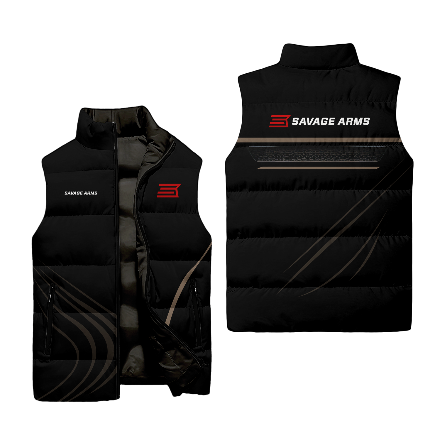 Savage Arms Sleeveless Puffer Jacket USPL2204