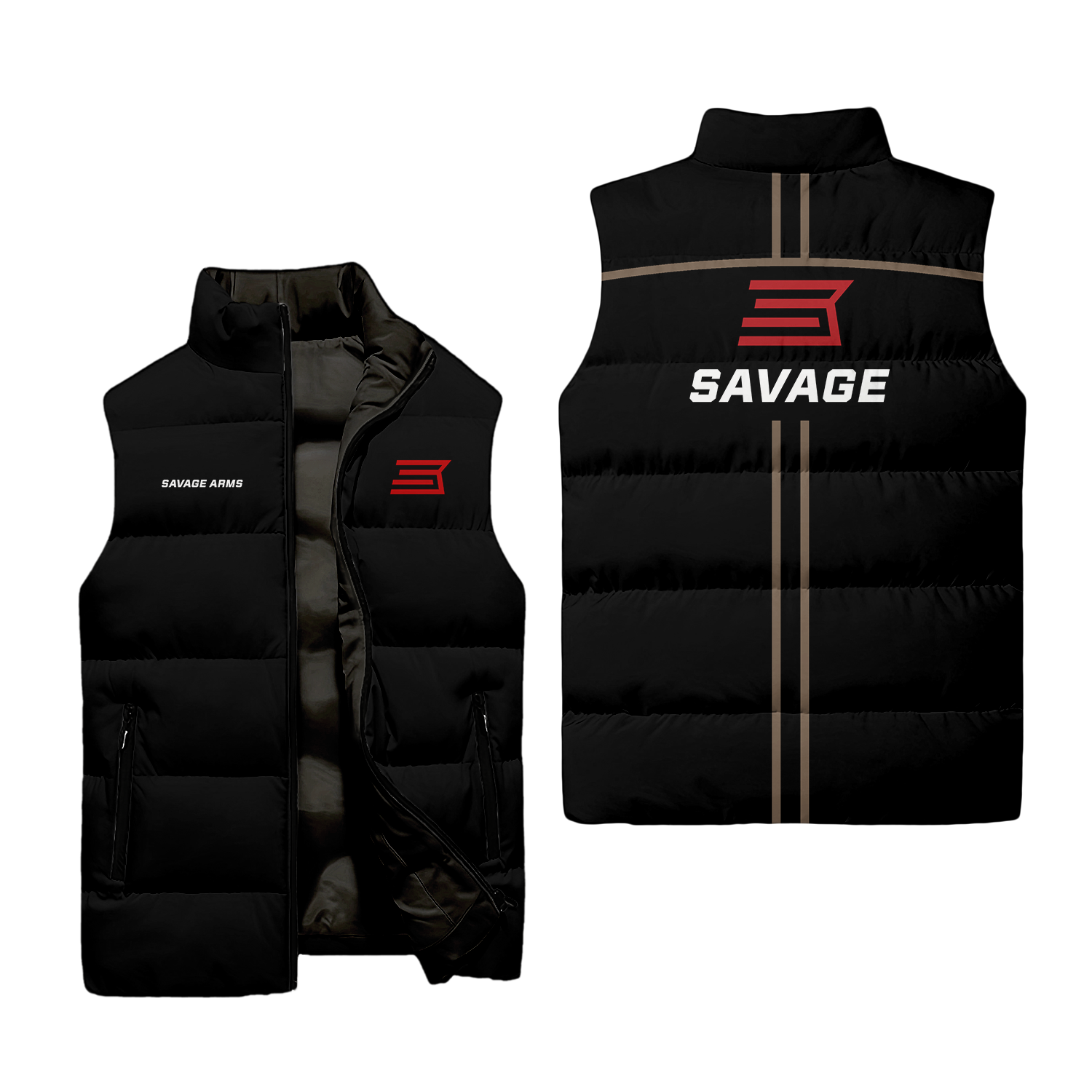 Savage Arms Sleeveless Puffer Jacket USPL2205