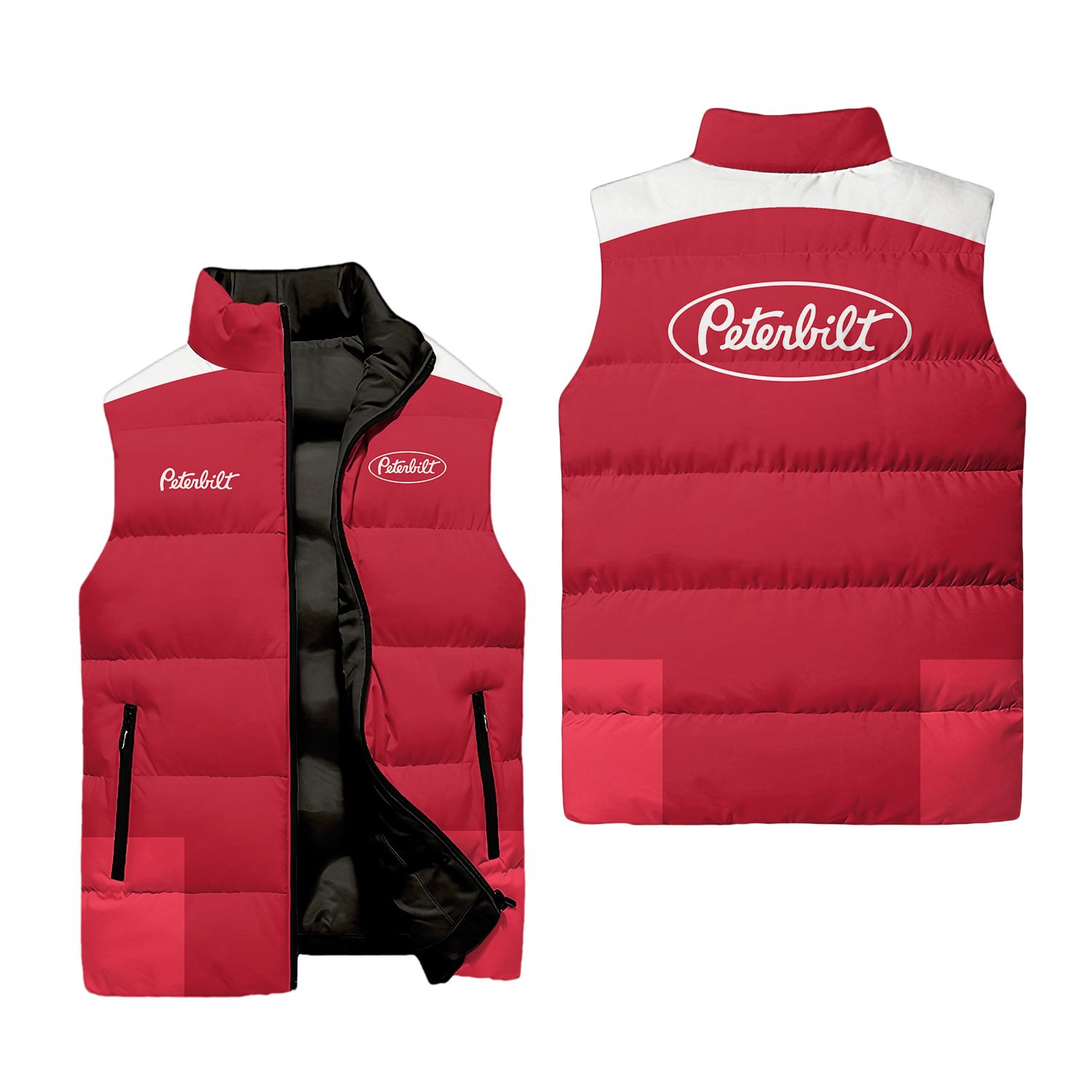 Peterbilt Sleeveless Puffer Jacket USPL1705
