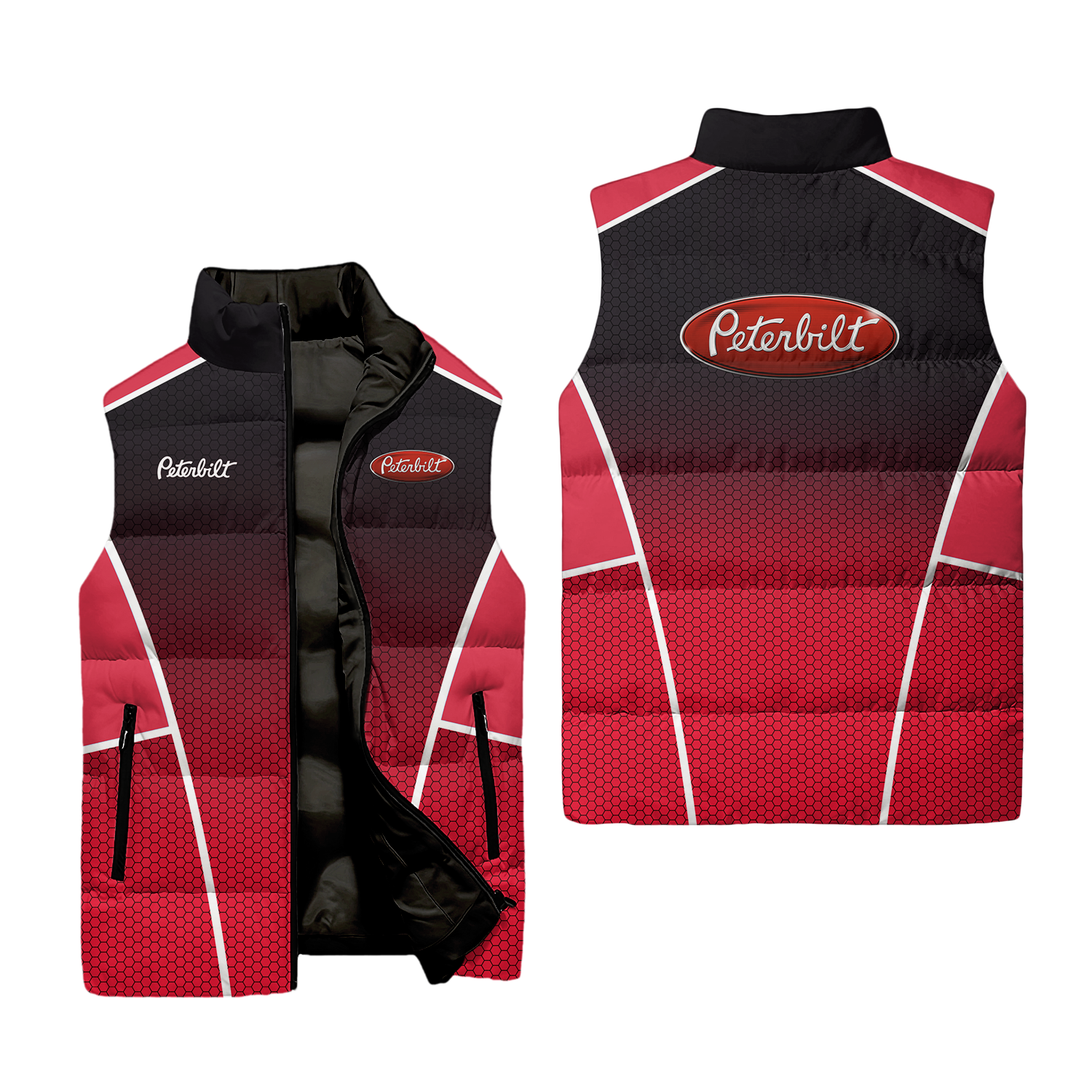 Peterbilt Sleeveless Puffer Jacket USPL1706