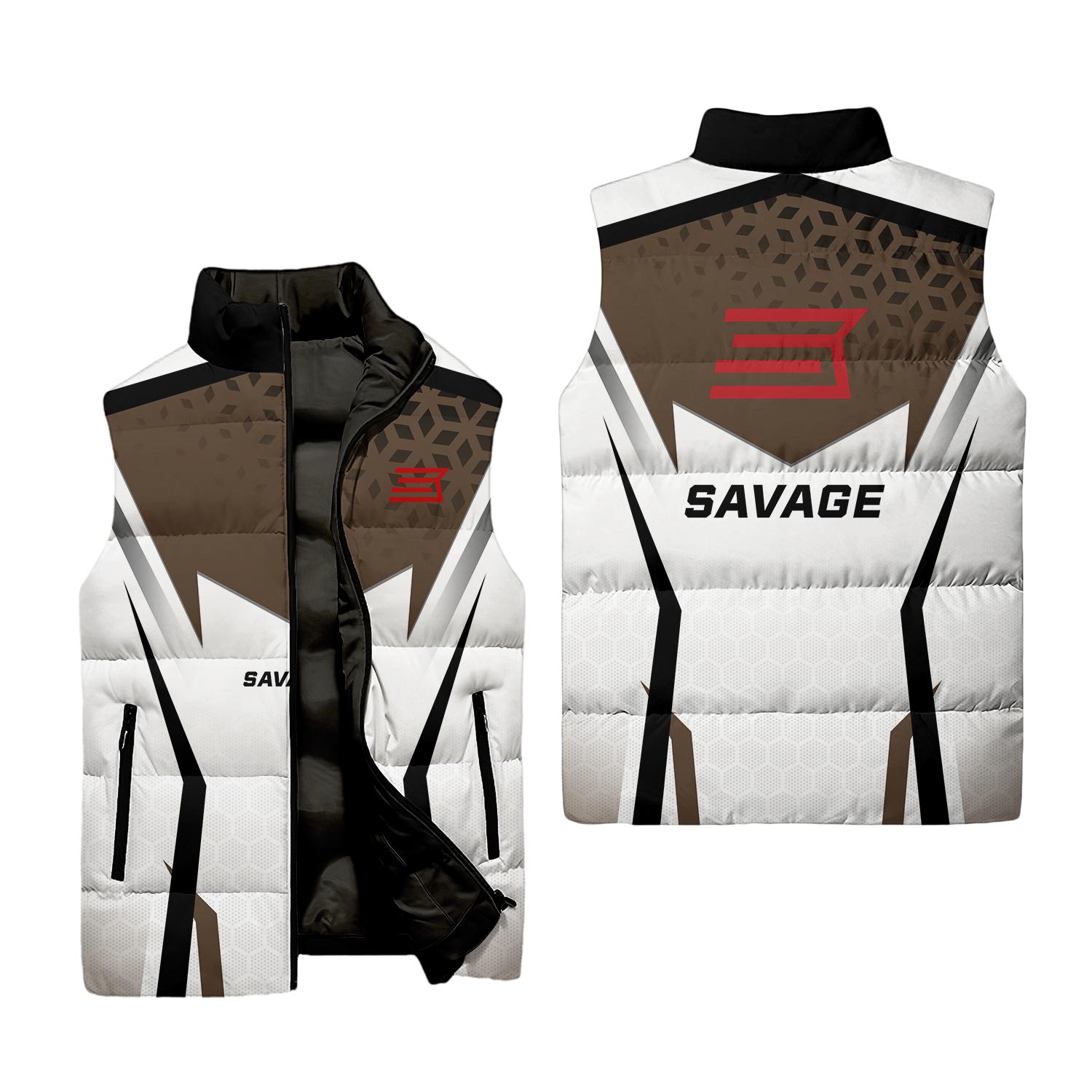 Savage Arms Sleeveless Puffer Jacket USPL2213
