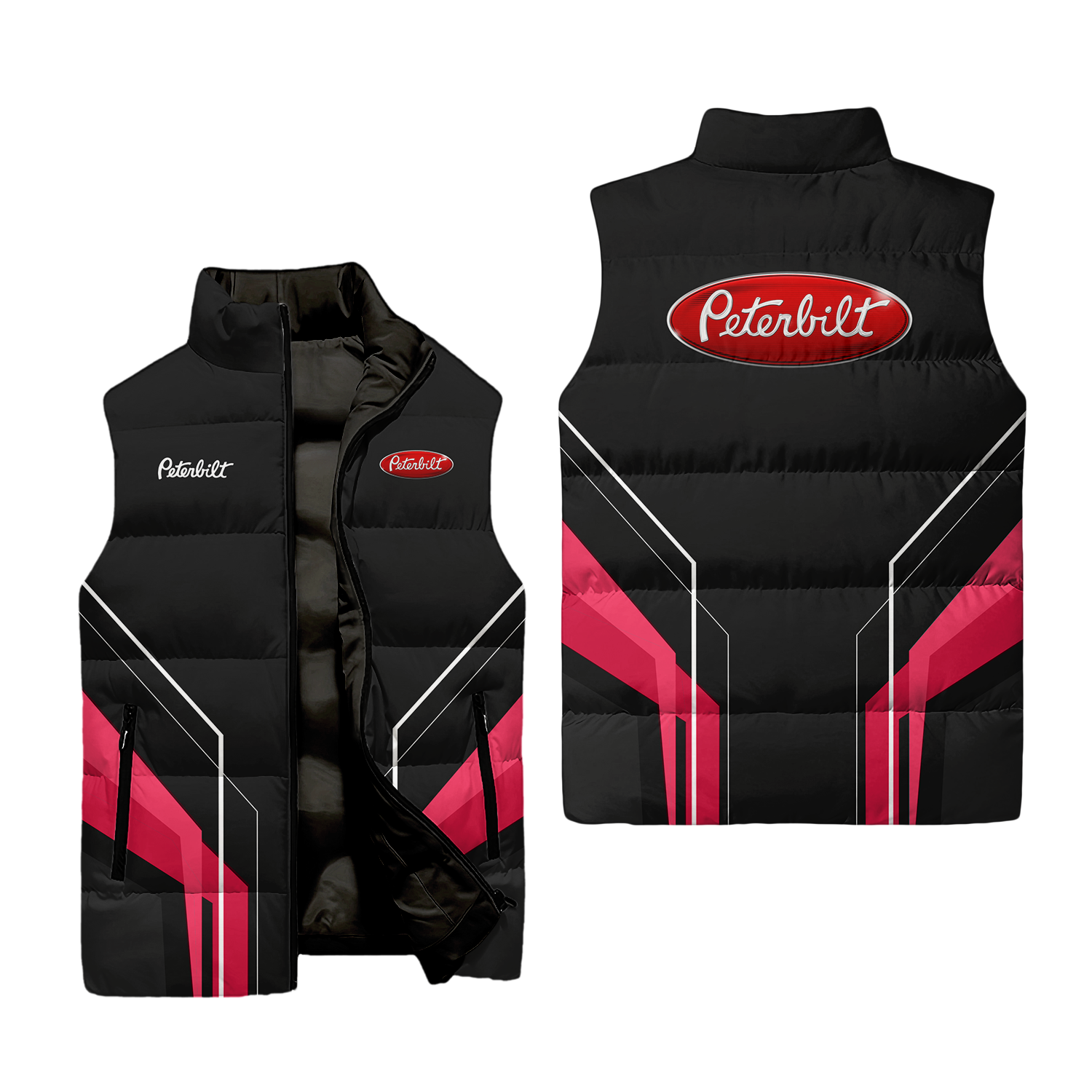 Peterbilt Sleeveless Puffer Jacket USPL1702