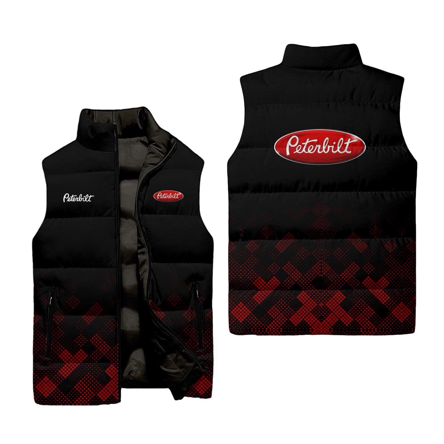 Peterbilt Sleeveless Puffer Jacket USPL1701