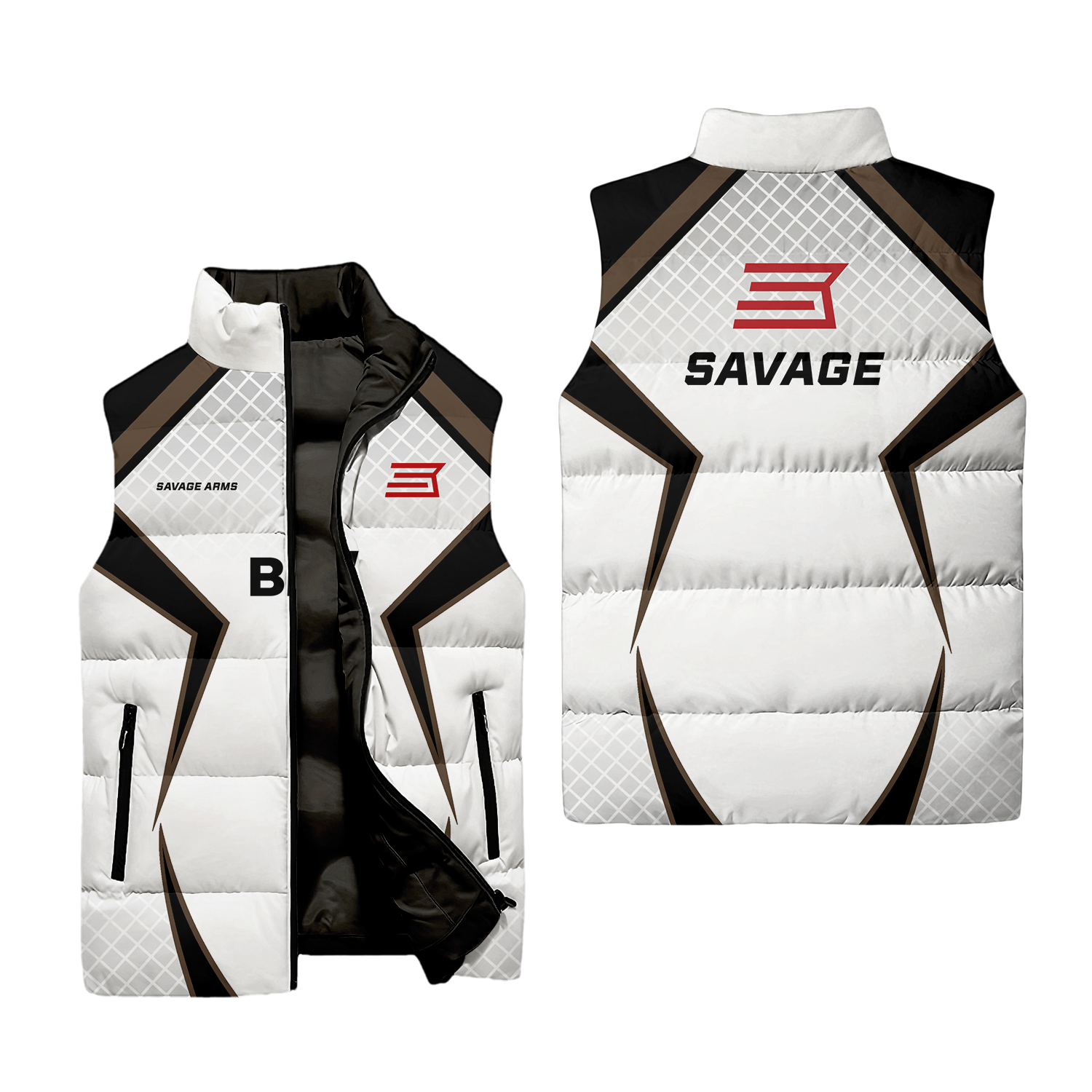 Savage Arms Sleeveless Puffer Jacket USPL2211