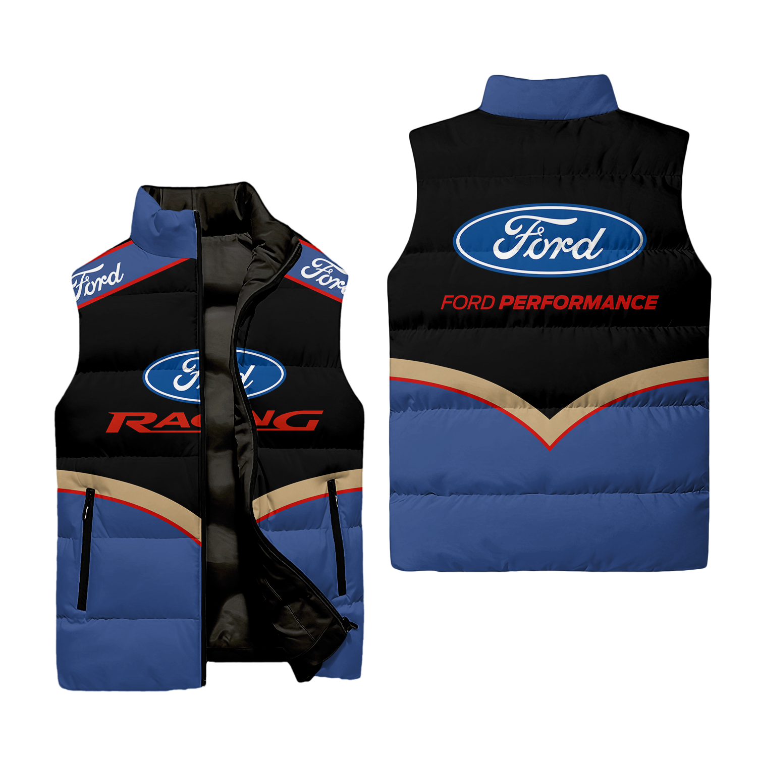 Ford Sleeveless Puffer Jacket USPL173