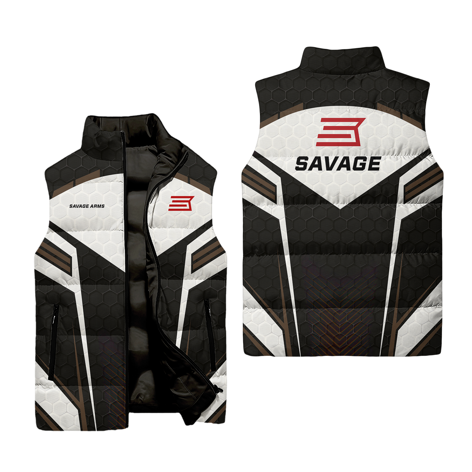 Savage Arms Sleeveless Puffer Jacket USPL2210