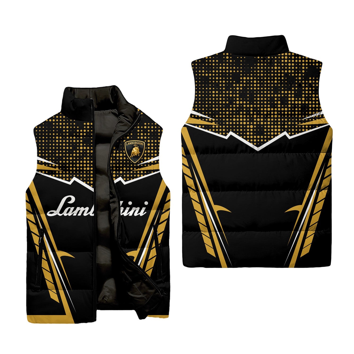 Lamborghini Sleeveless Puffer Jacket USPL730