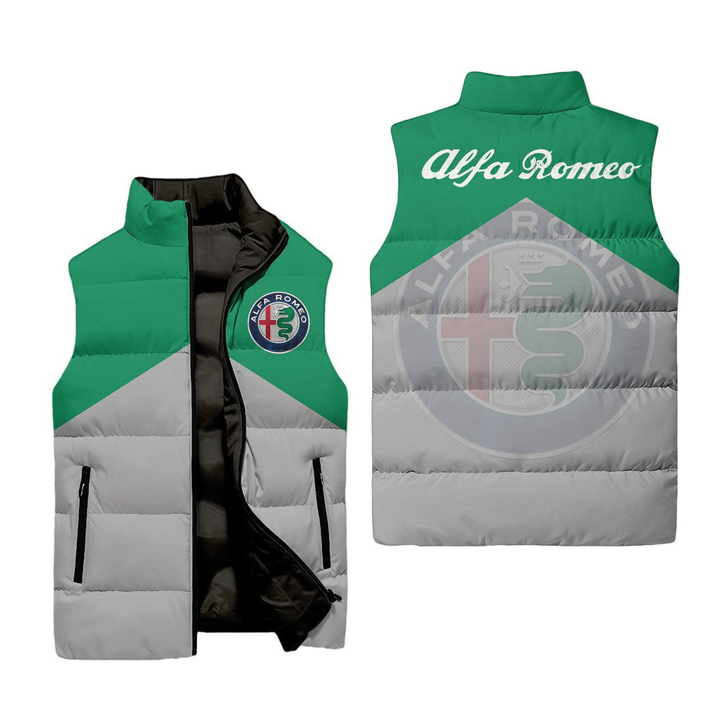 Alfa Romeo Sleeveless Puffer Jacket USPL604