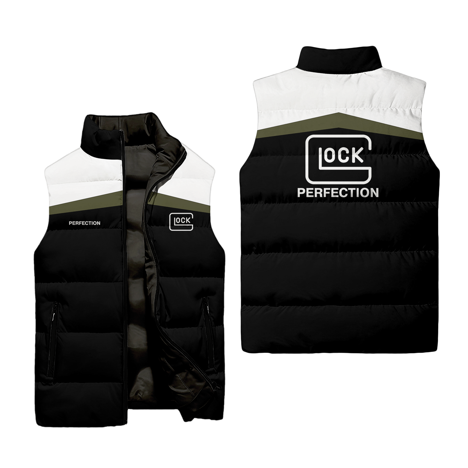 Glock Sleeveless Puffer Jacket USPL2258