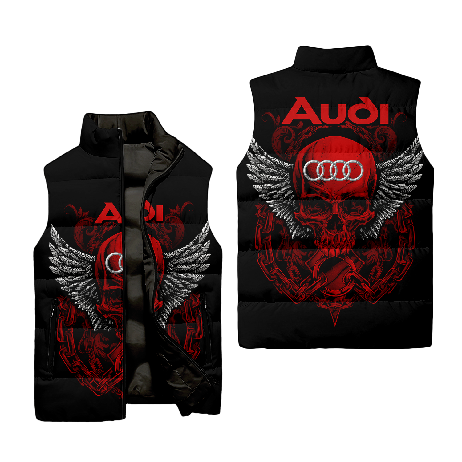 Audi Sleeveless Puffer Jacket USPL776