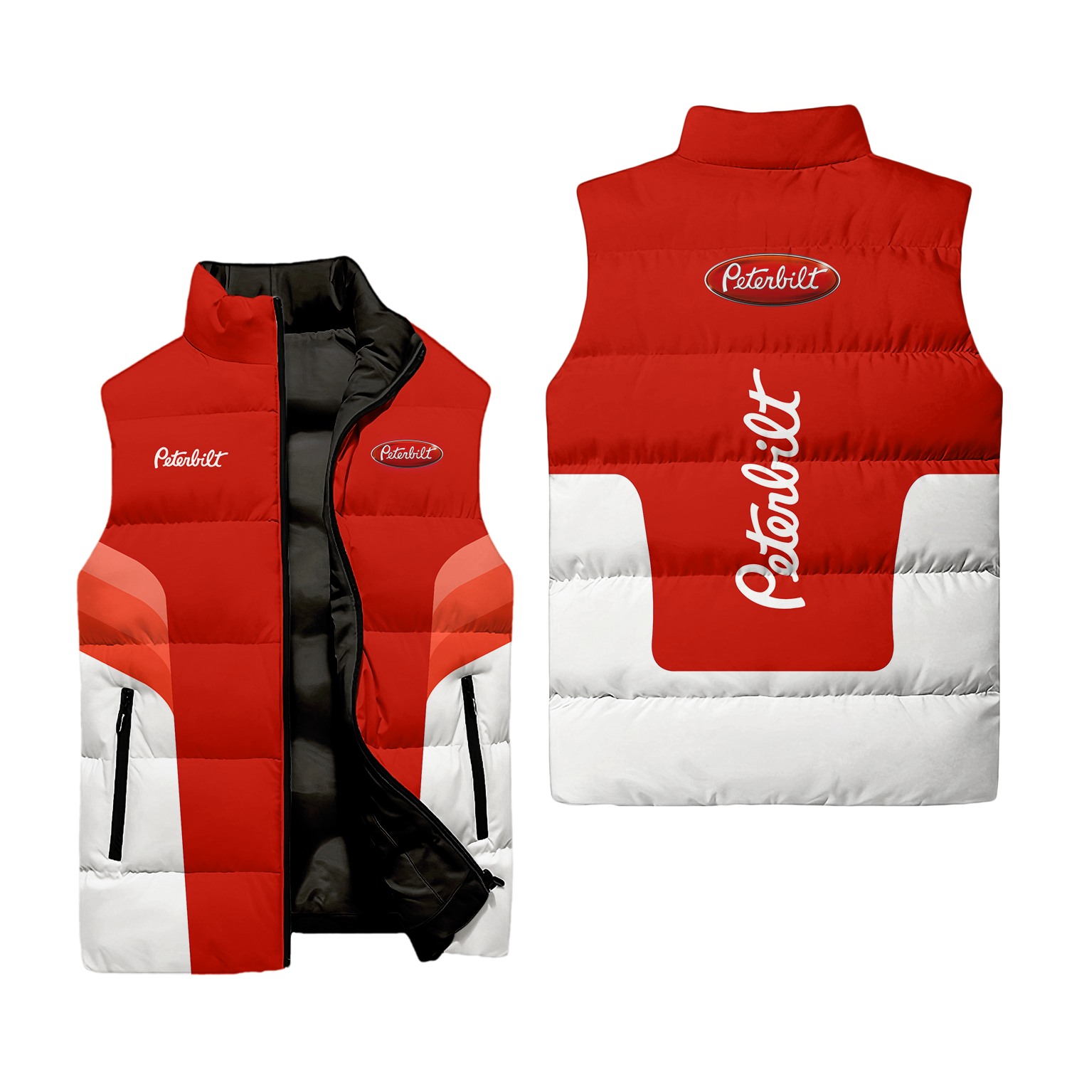 Peterbilt Sleeveless Puffer Jacket USPL1708