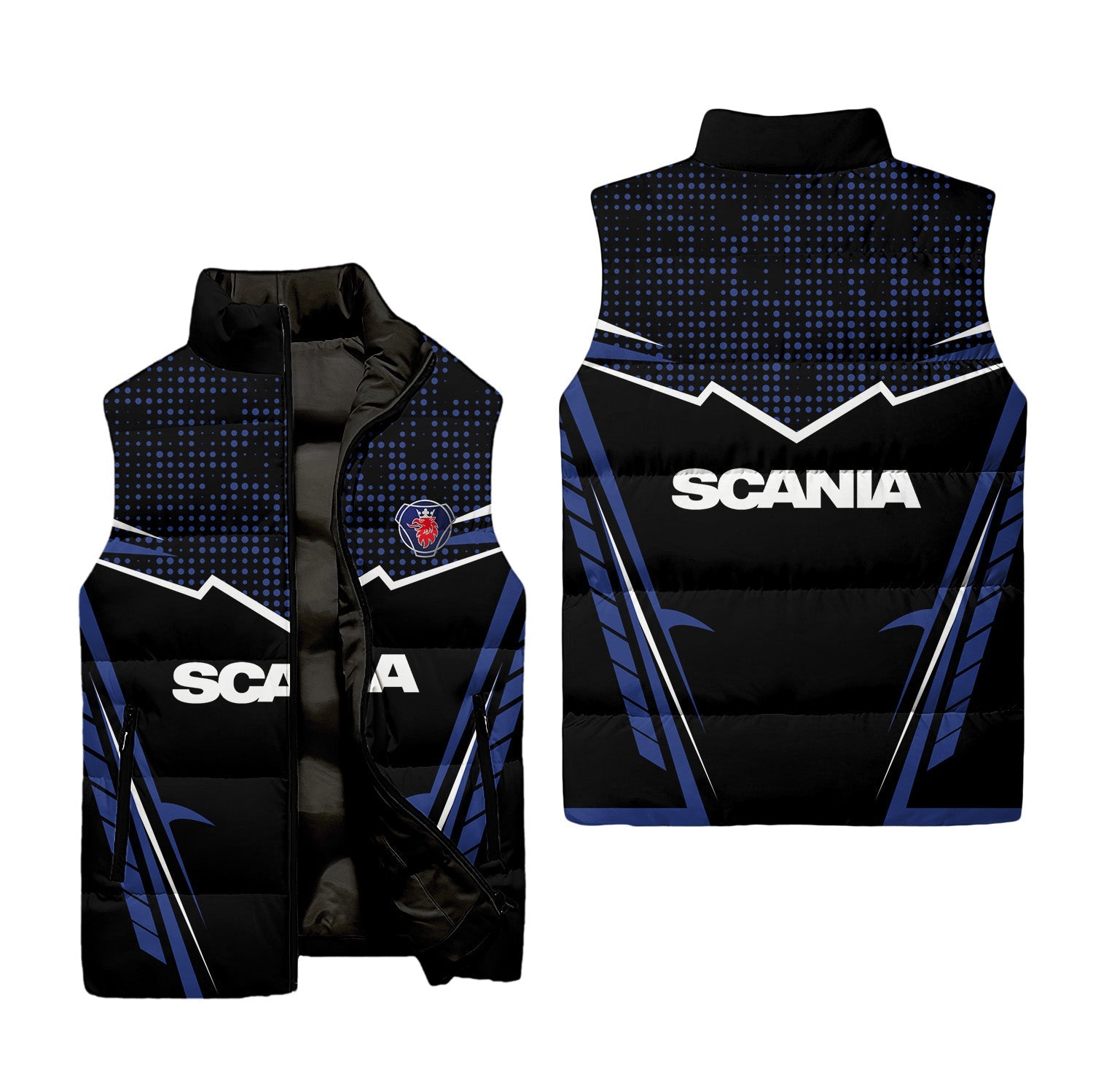 Scania Sleeveless Puffer Jacket USPL1627