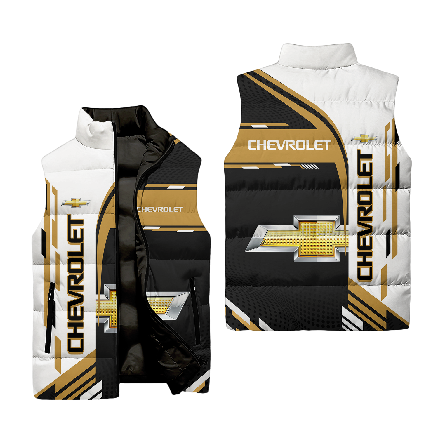 Chevrolet Sleeveless Puffer Jacket USPL994