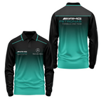 Mercedes Long Sleeve Polo USPL001