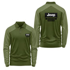 Jeep Long Sleeve Polo USPL427