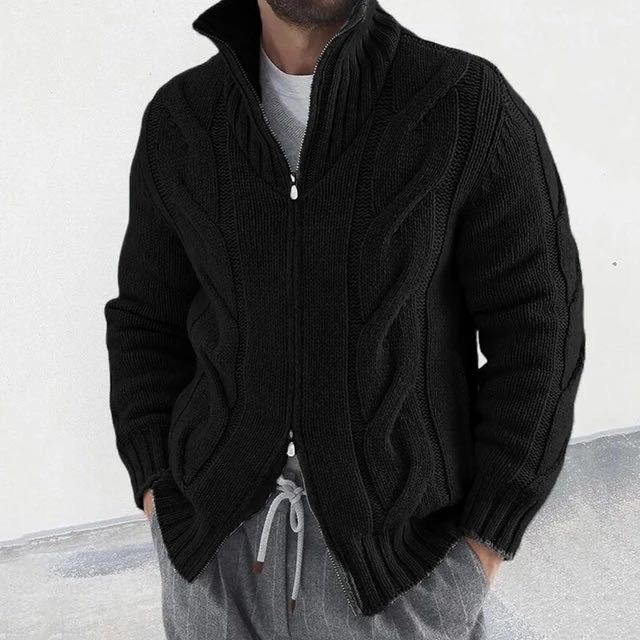BOGO | Men’s Cable-Knit Zip Jacket