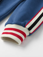 BOGO | Men's Striped Hoodie Jacket with Zipper V8