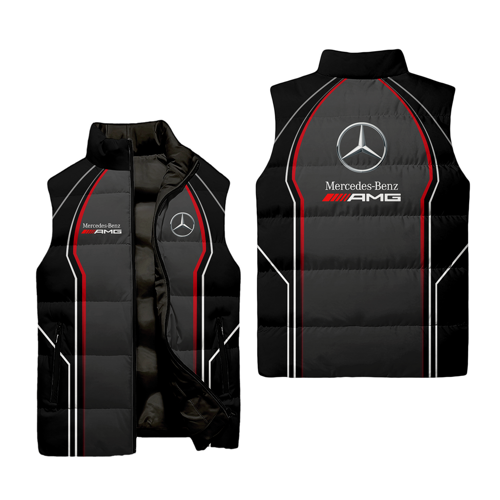 Mercedes Sleeveless Puffer Jacket MERC014