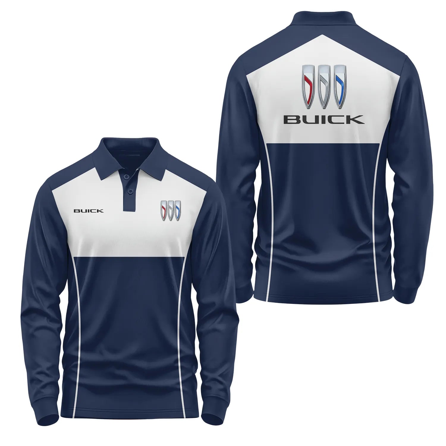 Buick Long Sleeve Polo SC028