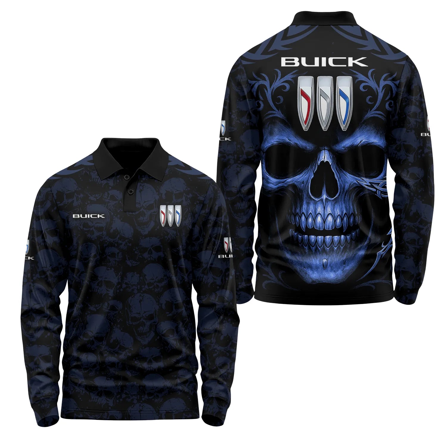 Buick Long Sleeve Polo SC014