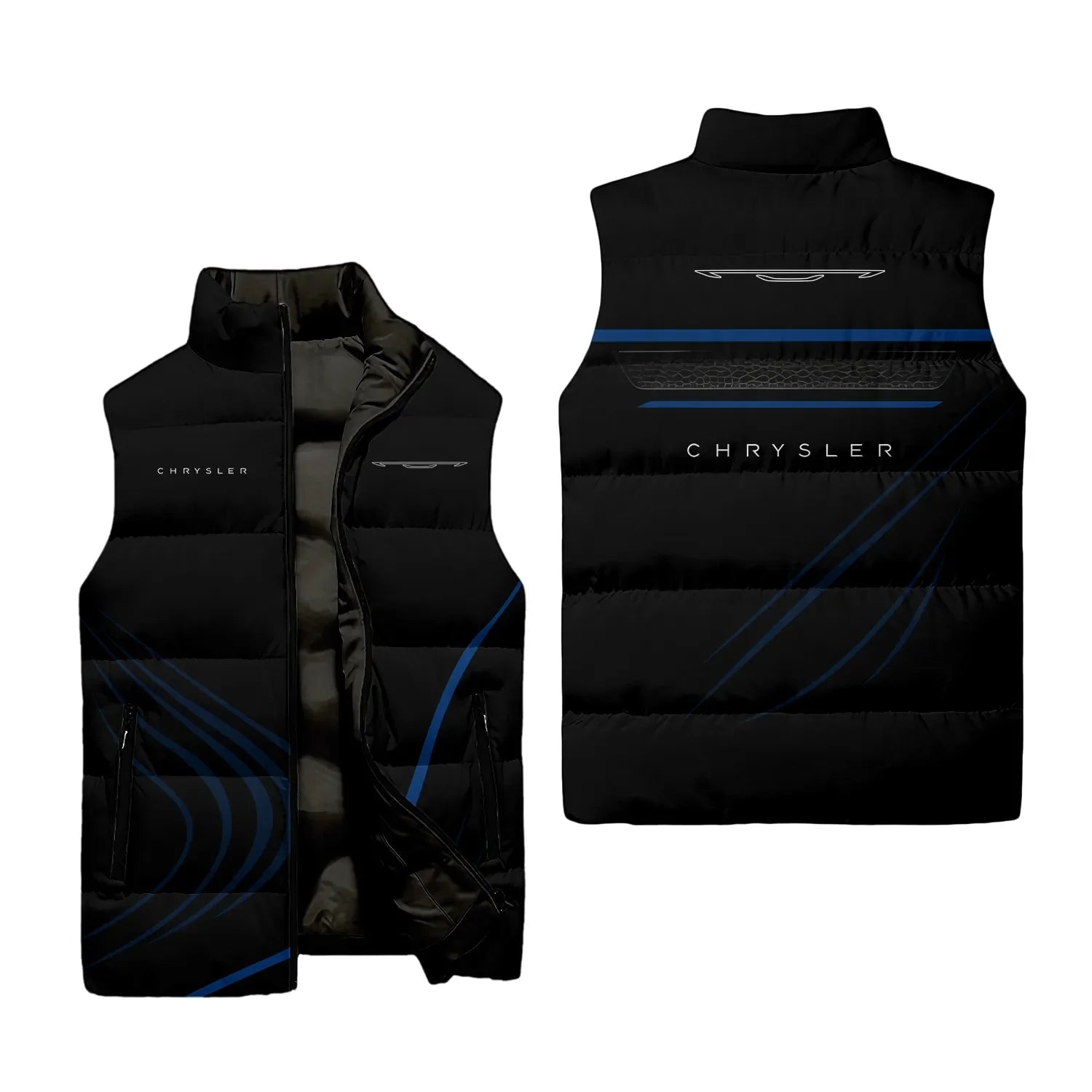 Chrysler Sleeveless Puffer Jacket SC024