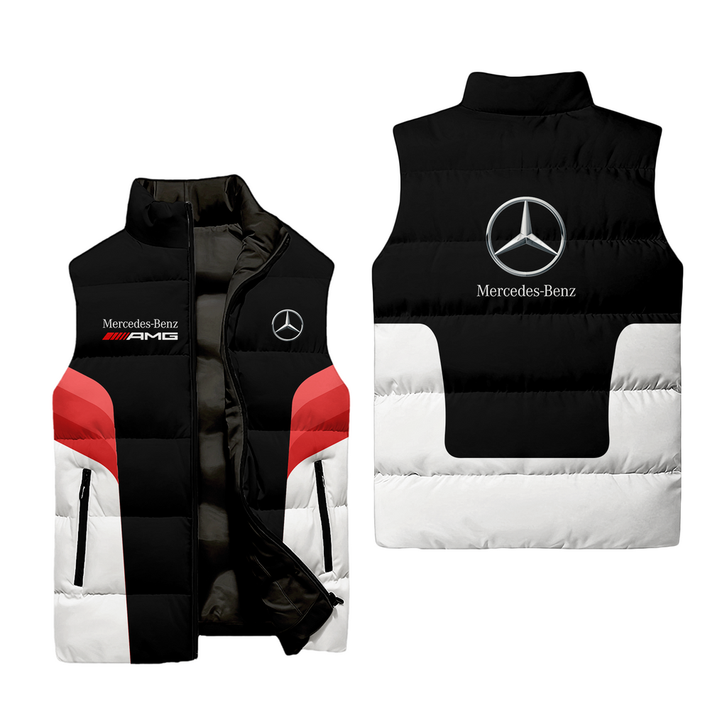 Mercedes Sleeveless Puffer Jacket MERC006