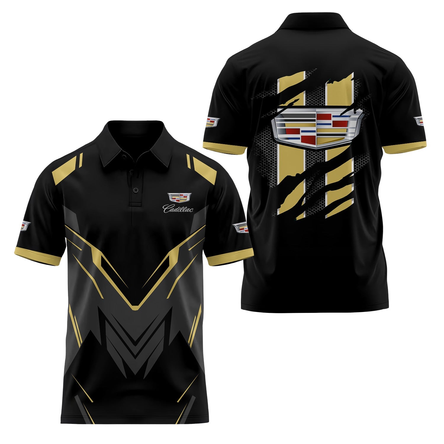 Cadillac Short Sleeve Polo USPL2812