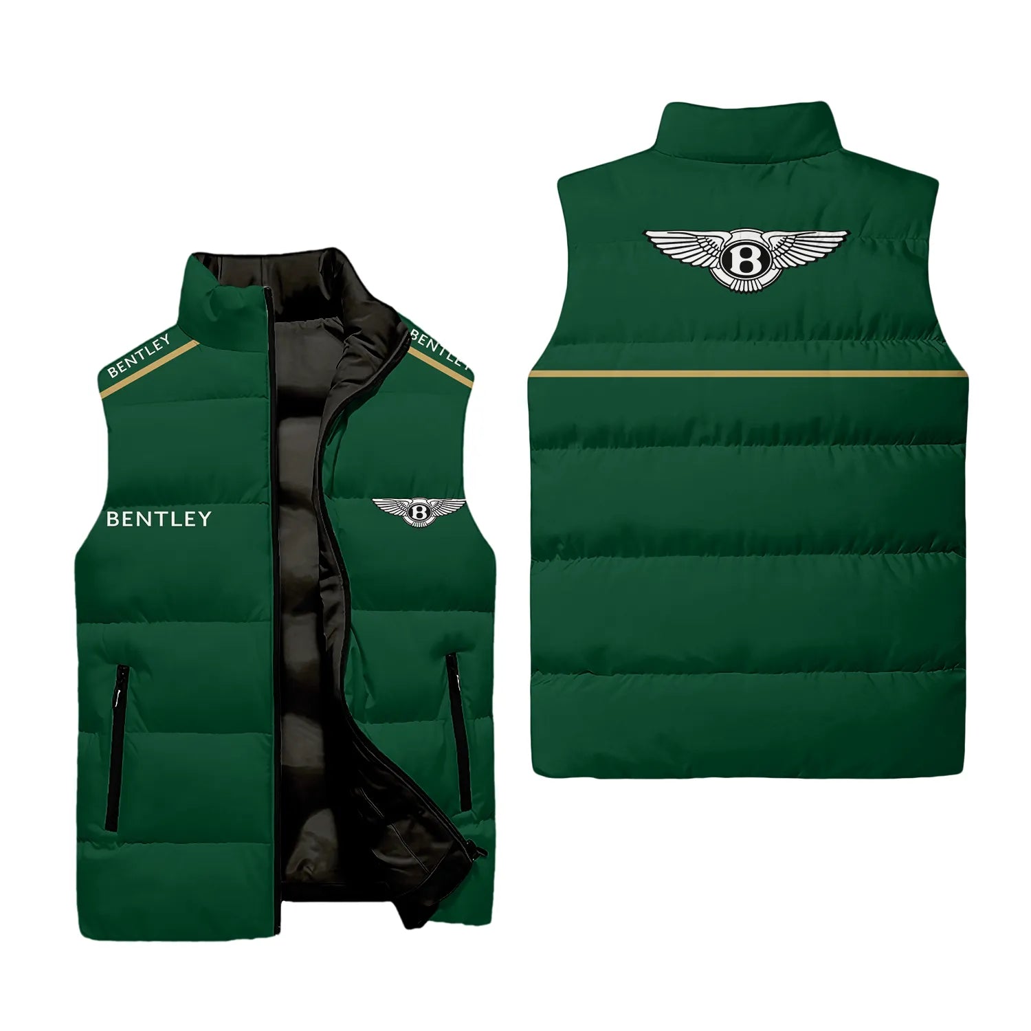 Bentley Sleeveless Puffer Jacket SC007