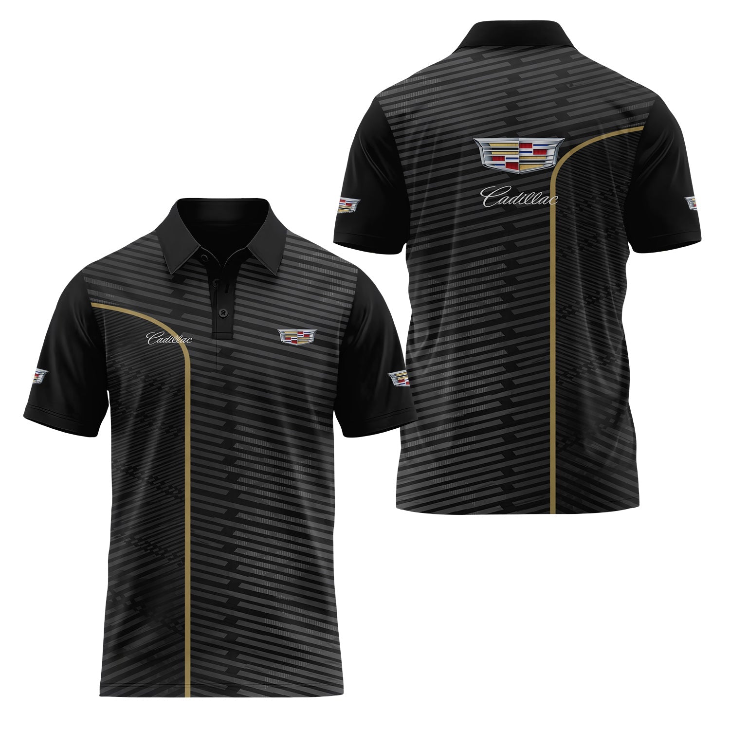 Cadillac Short Sleeve Polo USPL2821