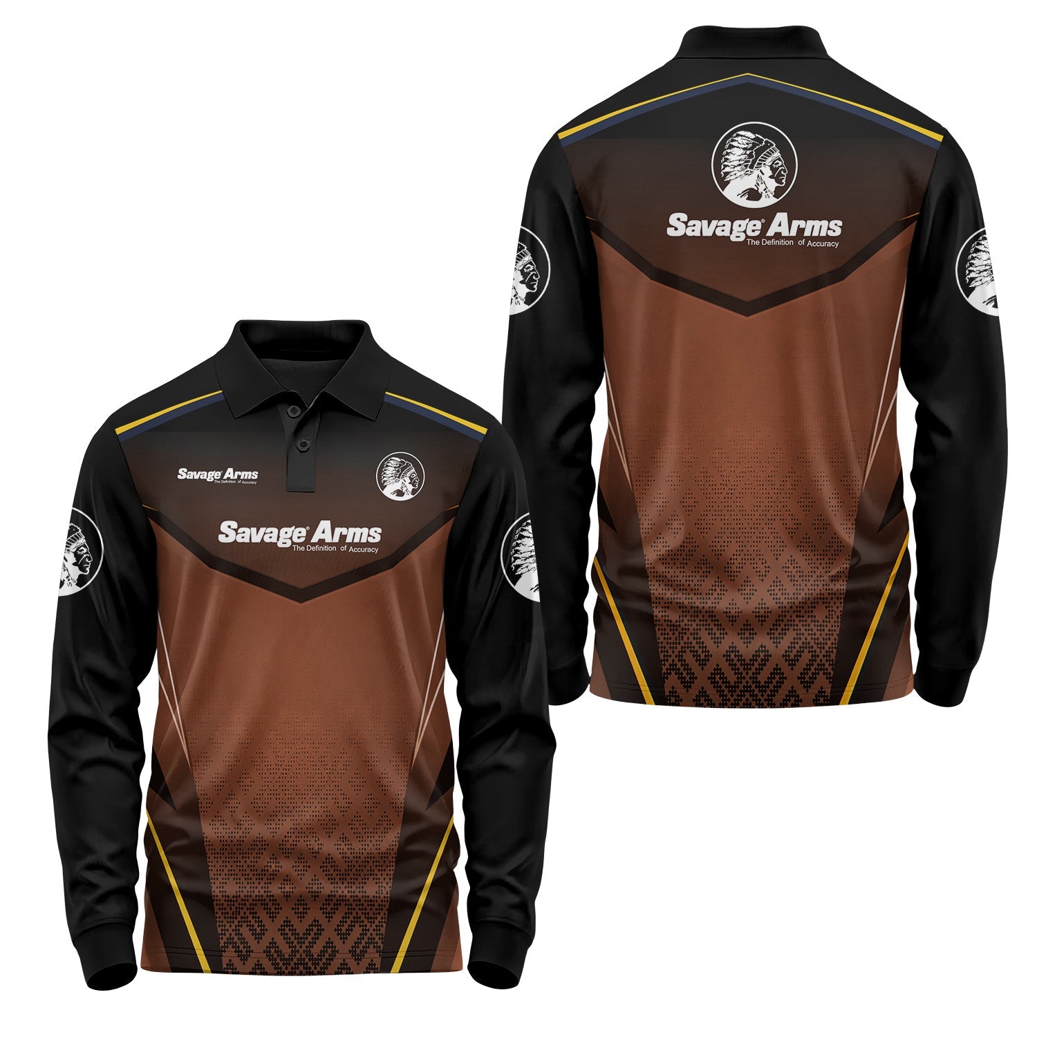 Savage Arms Long Sleeve Polo USPL2225