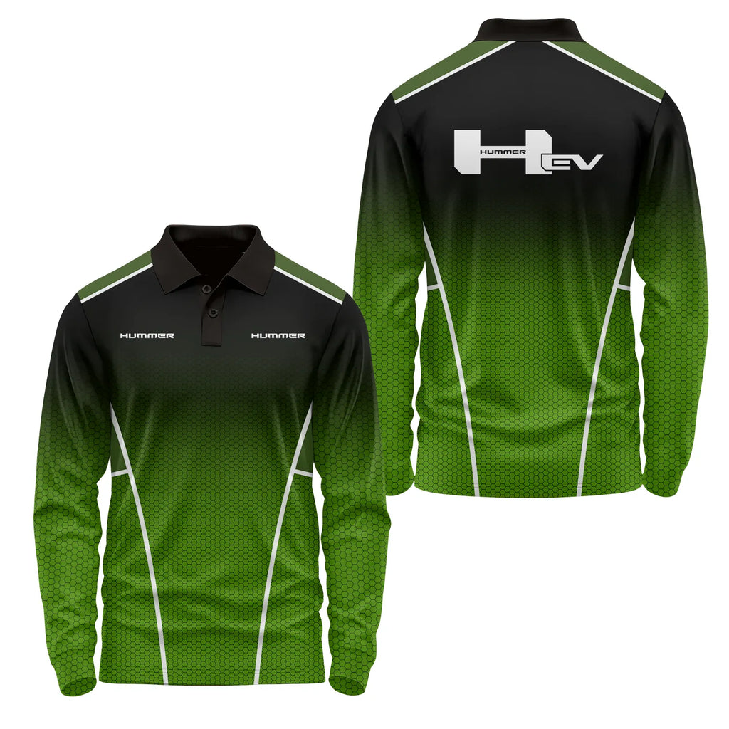 Hummer Long Sleeve Polo SC019