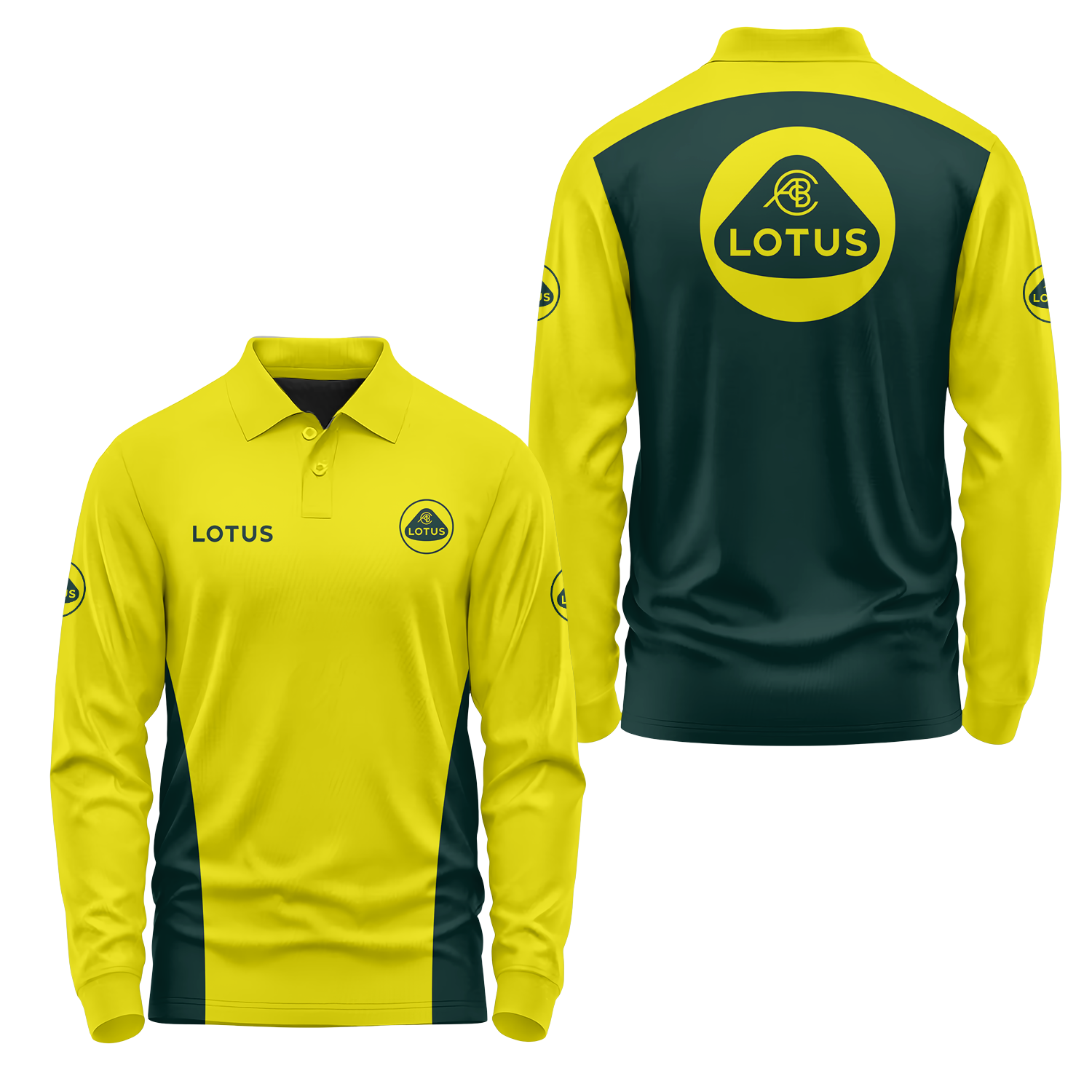 Lotus Long Sleeve Polo USPL2543