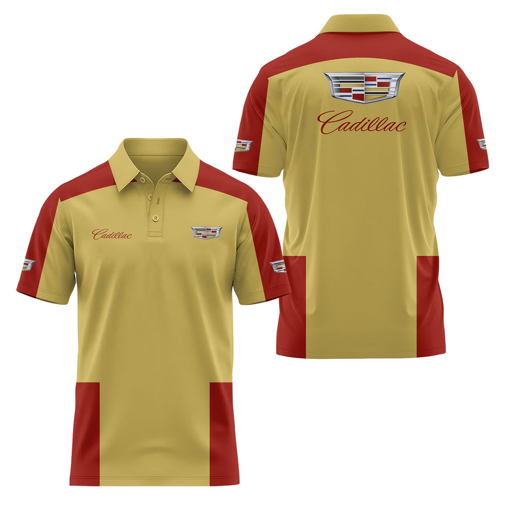 Cadillac Short Sleeve Polo USPL2785