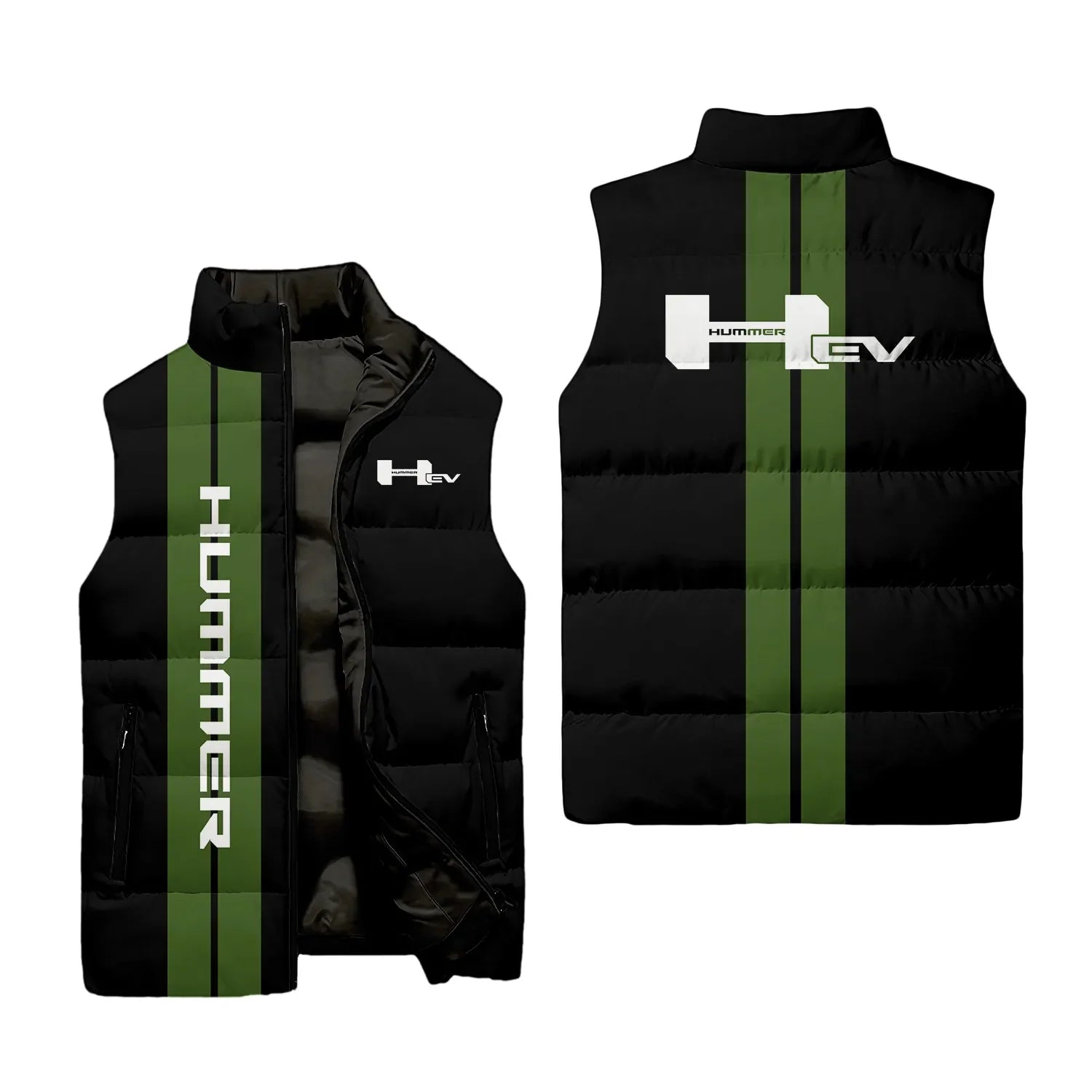 Hummer Sleeveless Puffer Jacket SC013