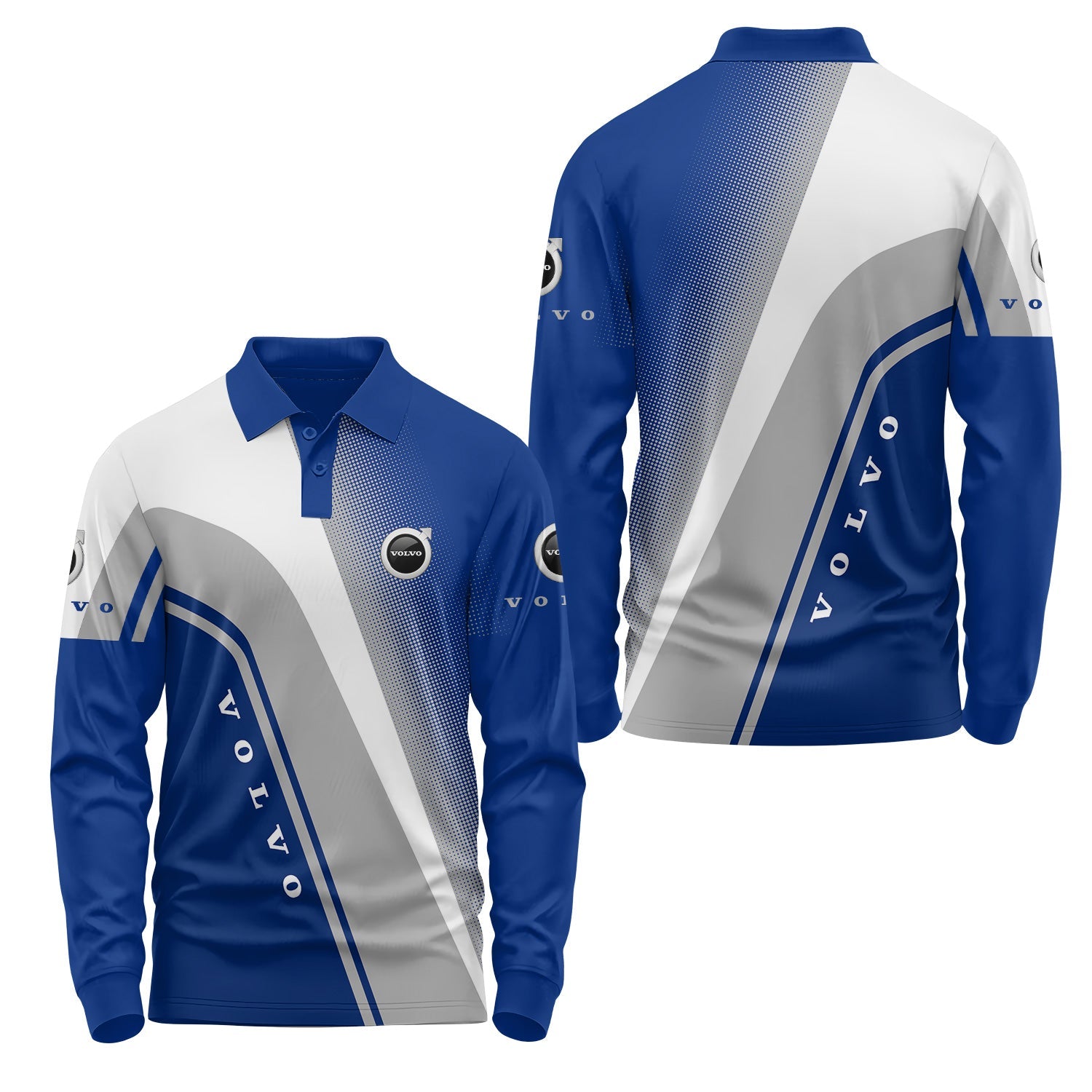 Volvo Long Sleeve Polo USPL3197
