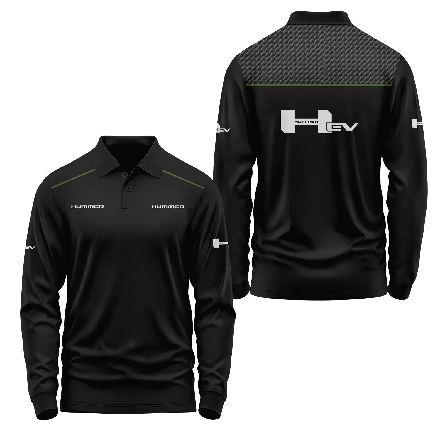 Hummer Long Sleeve Polo SC004