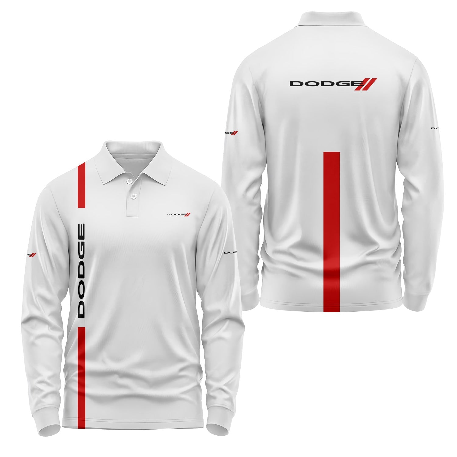 Dodge Long Sleeve Polo USPL2912