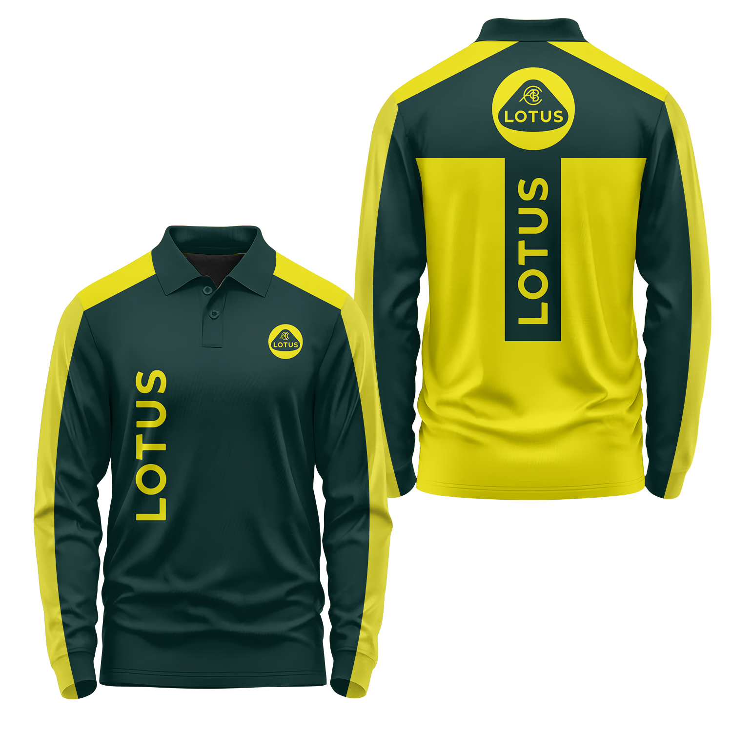 Lotus Long Sleeve Polo USPL2567
