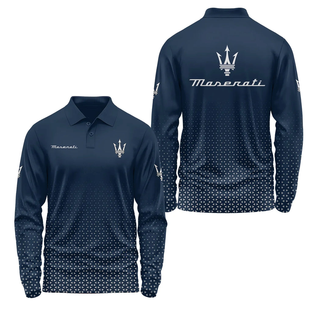 Maserati Long Sleeve Polo SC003
