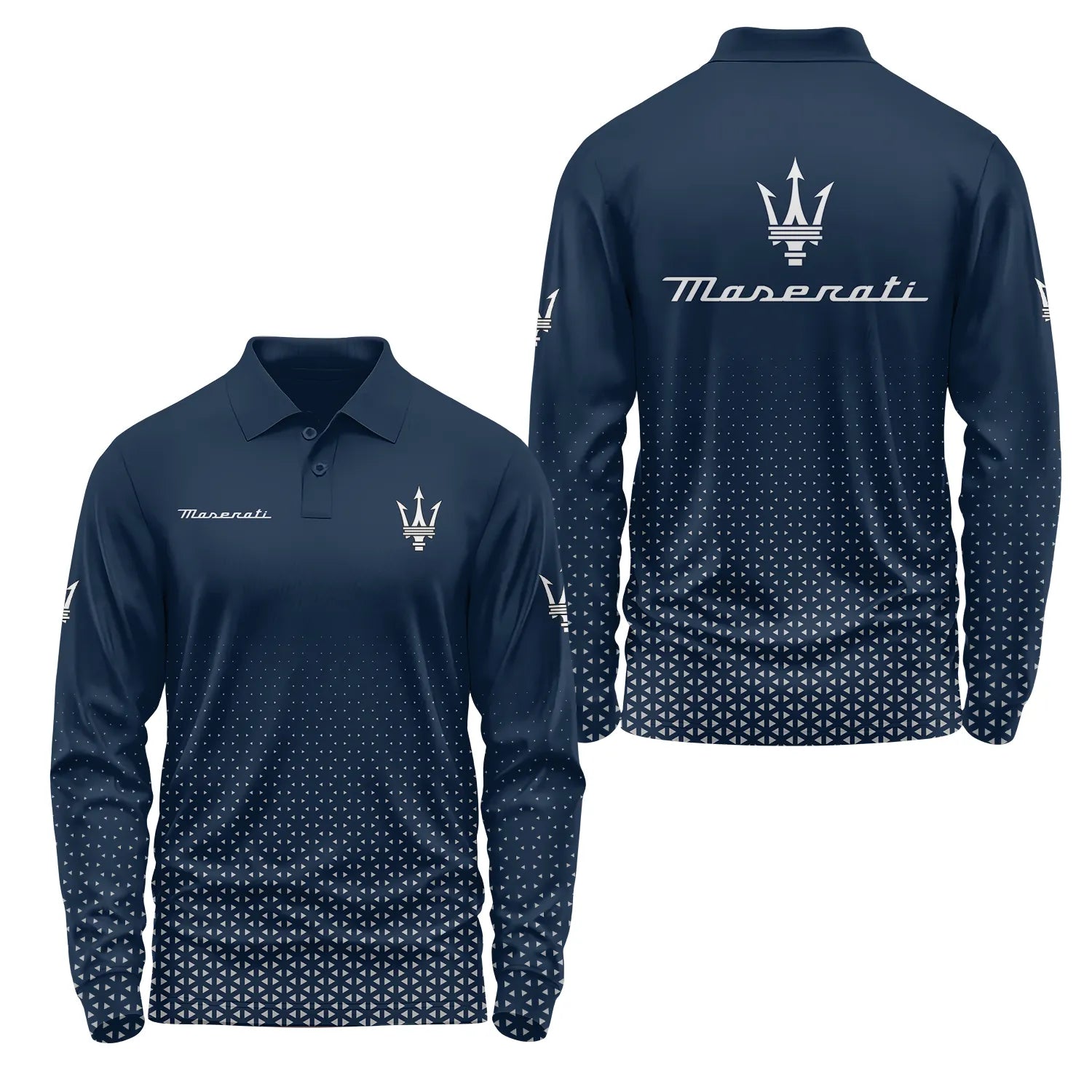 Maserati Long Sleeve Polo SC003