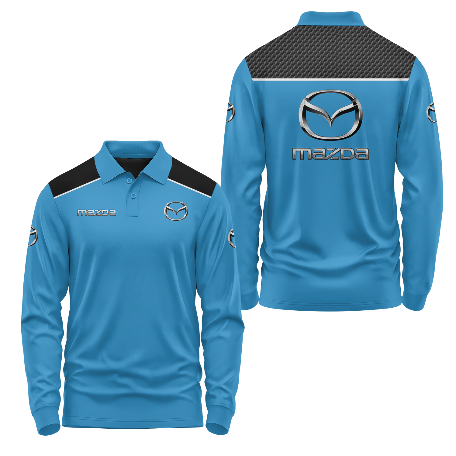 Mazda Long Sleeve Polo USPL2314