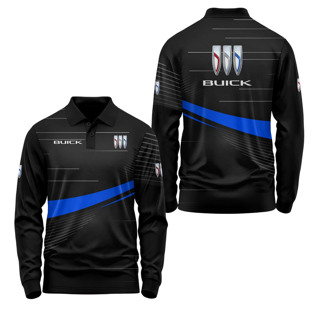 Buick Long Sleeve Polo USPL3119