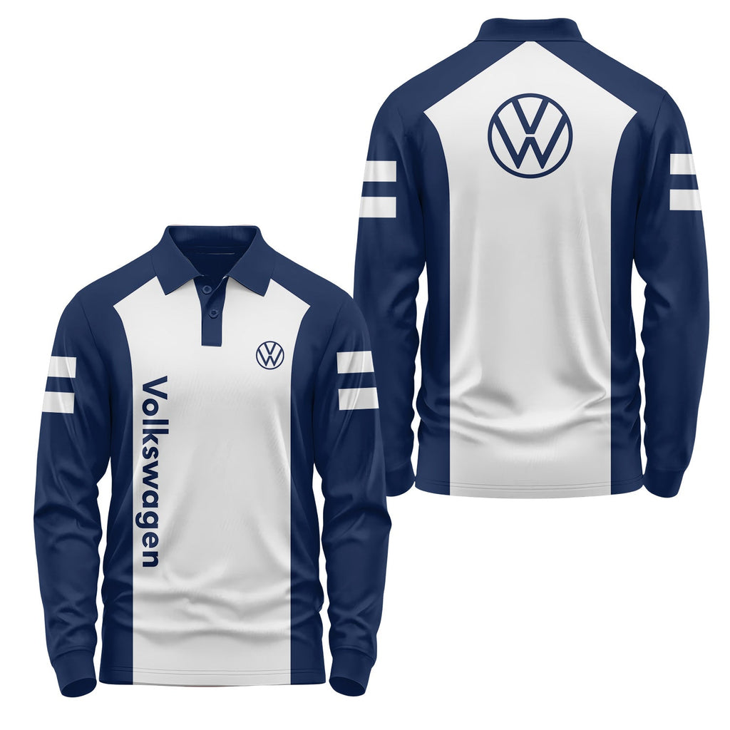 Volkswagen Long Sleeve Polo USPL3010