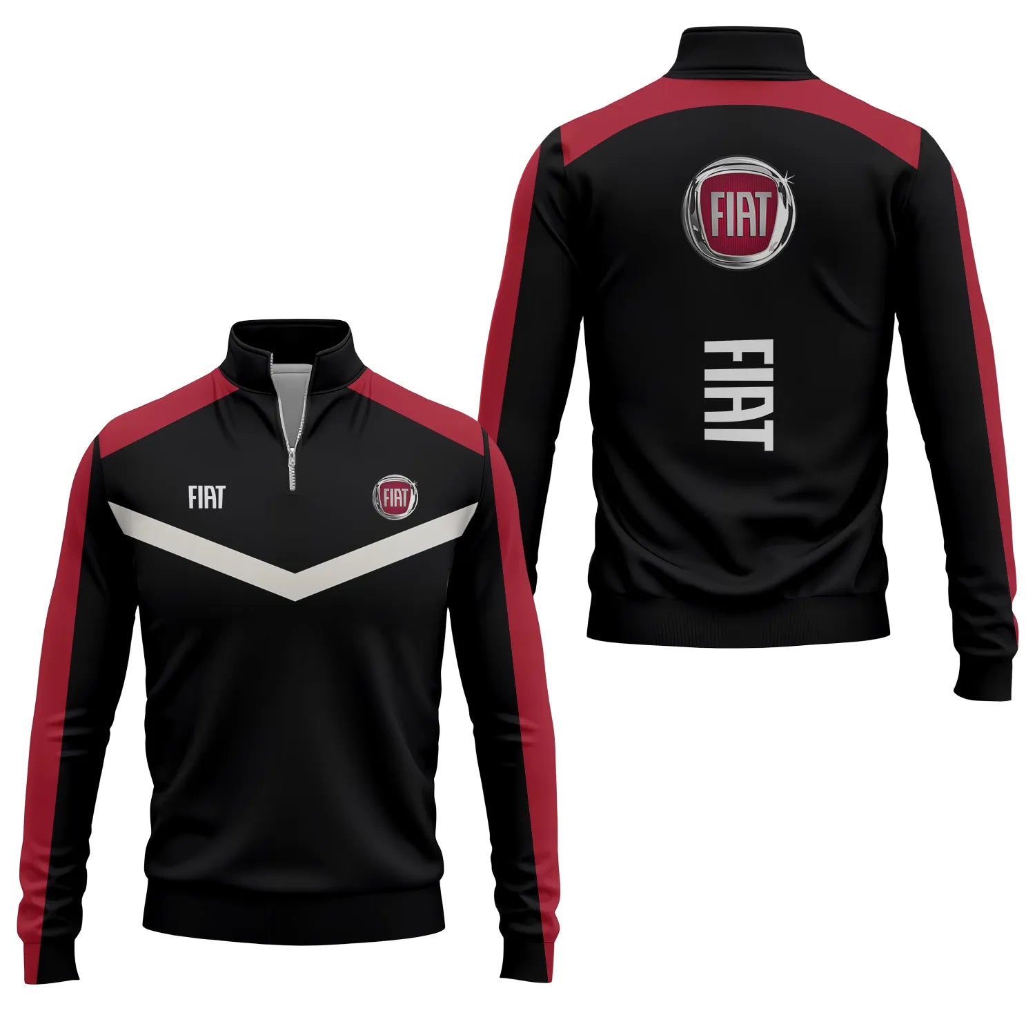 Fiat Quarter-zip Pullover SC035